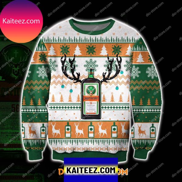 Jagermeister Knitting Pattern Christmas Ugly Sweater