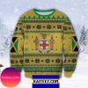 Jesus And Santa Claus Christmas Ugly Sweater