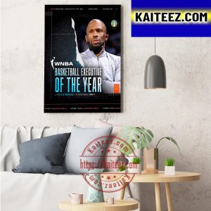 James Wade Of Chicago Sky Is 2022 WNBA Basketball Executive Of The Year Decor Poster Canvas