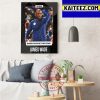 James Wade Of Chicago Sky Is 2022 WNBA Basketball Executive Of The Year Decor Poster Canvas