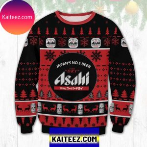 Japan’s No 1 Beer Asahi 3D Christmas Ugly Sweater