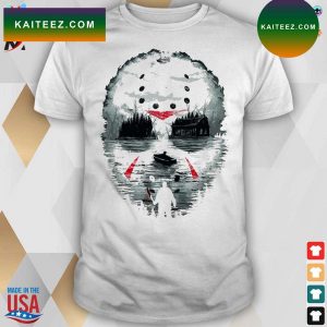 Jason voorhees horror movie character sublimation design friday the 13th camp cook killer t-shirt