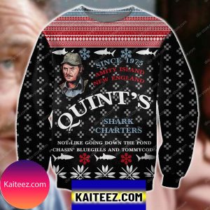 Jaws Knitting Pattern 3d Print Christmas Ugly Sweater