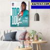 Jason Kelce In The NFL Top 100 Players Of 2022 Art Decor Poster Canvas