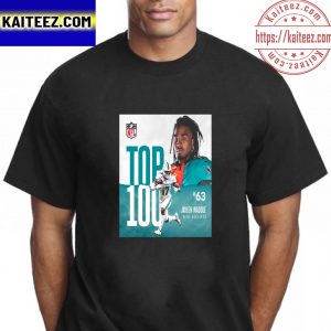 Jaylen Waddle In The NFL Top 100 Players Of 2022 Vintage T-Shirt