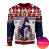Jesus Evlogon Greek Byzantine Orthodox Christmas Ugly Sweater