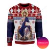 Jesus Evlogon Greek Byzantine Orthodox Ugly Christmas Sweater