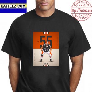 Joel Bitonio In The NFL Top 100 Players Of 2022 Vintage T-Shirt