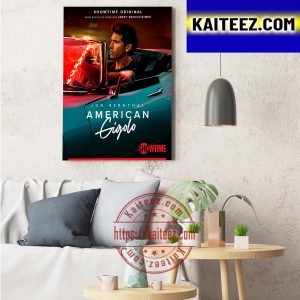 Jon Bernthal In American Gigolo Official Poster Decor Poster Canvas