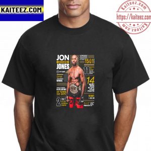 Jon Jones In UFC Vintage T-Shirt
