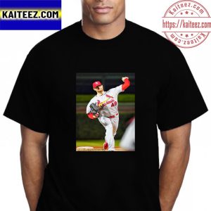 Jordan Montgomery St Louis Cardinals First Career Complete Game Vintage T-Shirt