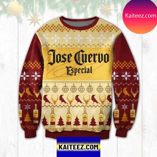 Jose Cuervo Especial 3D Christmas Ugly Sweater