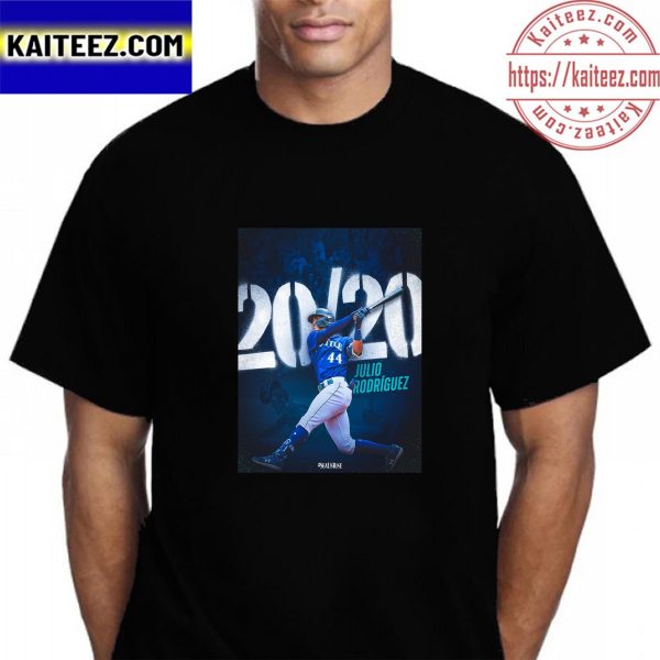 Julio Rodriguez In Seattle Mariners Vintage T-Shirt