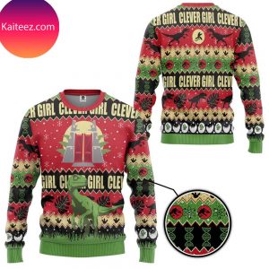 Jurassic Park Clever Girl Christmas Ugly Sweater