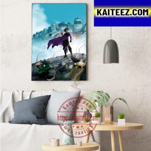 Justice Society Of America Fan Art Decor Poster Canvas