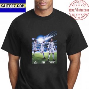 Karim Benzema Become Second All Time Top Scorer Of Real Madrid Vintage T-Shirt