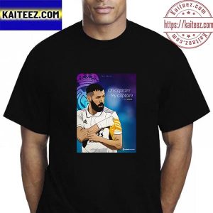 Karim Benzema Captain Real Madrid Vintage T-Shirt