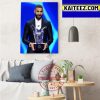 Karim Benzema Is UEFA Mens Player Of The Year ArtDecor Poster Canvas