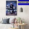 Karim Benzema UEFA Mens Player Of The Year Decorations Poster Canvas