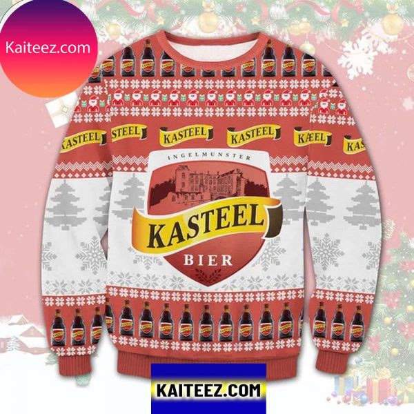Kasteelbier 3D Christmas Ugly Sweater