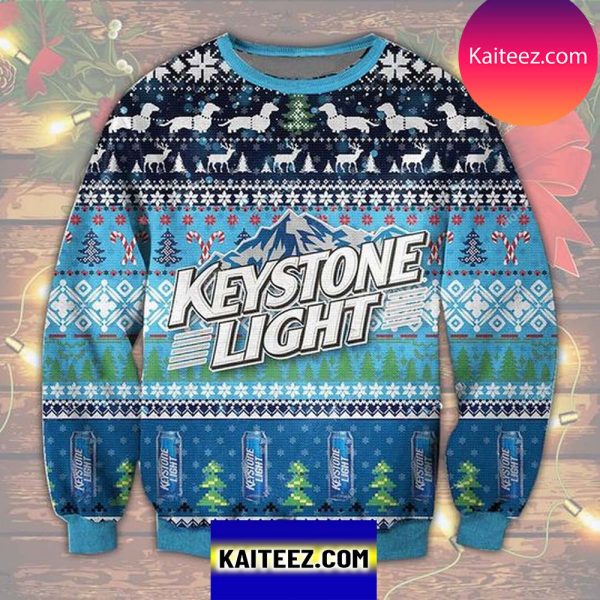 Keystone Light 3D Christmas Ugly Sweater