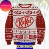 Ketel One Vodka With Claus 3D Christmas Ugly Sweater