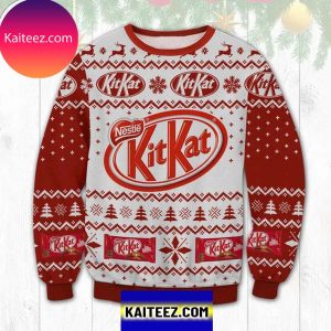 Kit Kat Nestle 3D Christmas Ugly Sweater