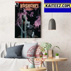Koshchei In Hell Fan Art In Dark Horse Comics Decorations Poster Canvas