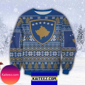 Kosovo 3d All Over Print Christmas Ugly Sweater