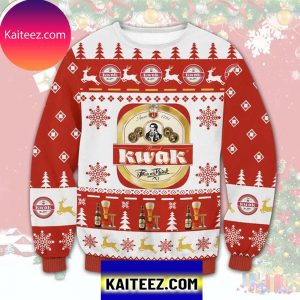 Kwak Beer 3D Christmas Ugly Sweater