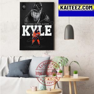 Kyle Turris Retirement NHL and Welcome To The NHL Alumni Association Decorations Poster Canvas