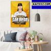 Josh Hader From Milwaukee Brewers to San Diego Padres Art Decor Poster Canvas