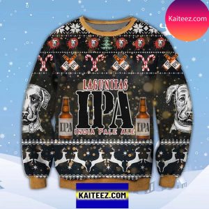 Lagunitas Ipa India Pale Ale 3D Christmas Ugly Sweater