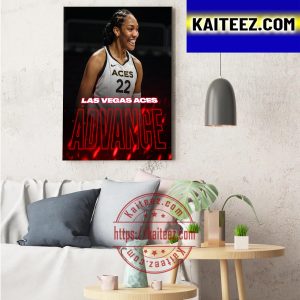Las Vegas Aces Are WNBA Semifinals Bound Decor Poster Canvas