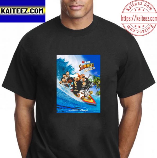 Lego Star Wars Summer Vacation Poster Art Vintage T-Shirt