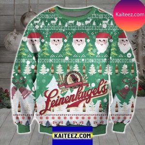 Leinenkugel Logo 3D Christmas Ugly Sweater