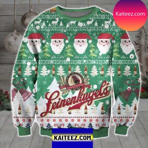 Leinenkugel Logo 3D Christmas Ugly Sweater