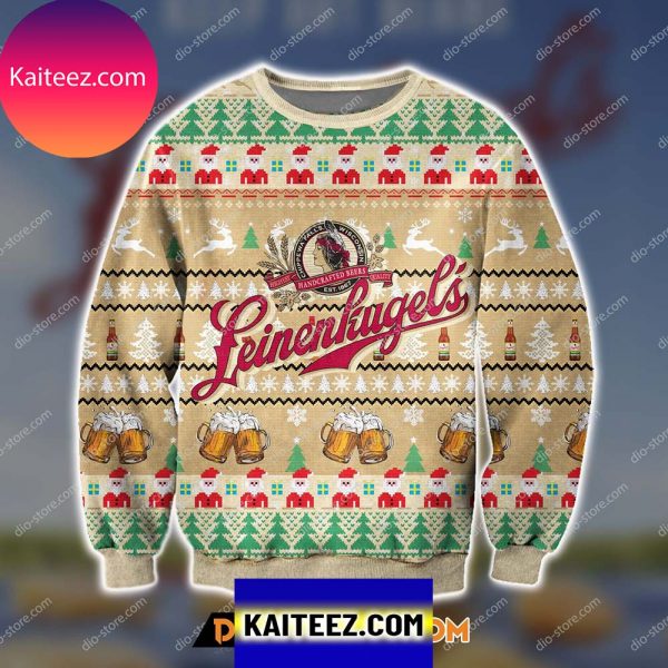 Leinenkugel’s Beer Knitting Pattern Christmas Ugly Sweater