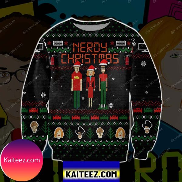 Let It Crowd 3d Print Christmas Ugly Sweater