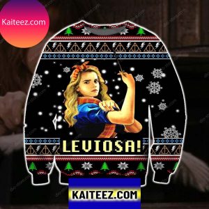 Leviosa- Harry Potter Knitting Pattern 3d Print Ugly Sweater