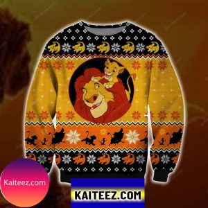 Lion King Knitting Pattern 3d Print Christmas Ugly Sweater