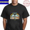 Neon Genesis Evangelion Garfield Vintage T-Shirt