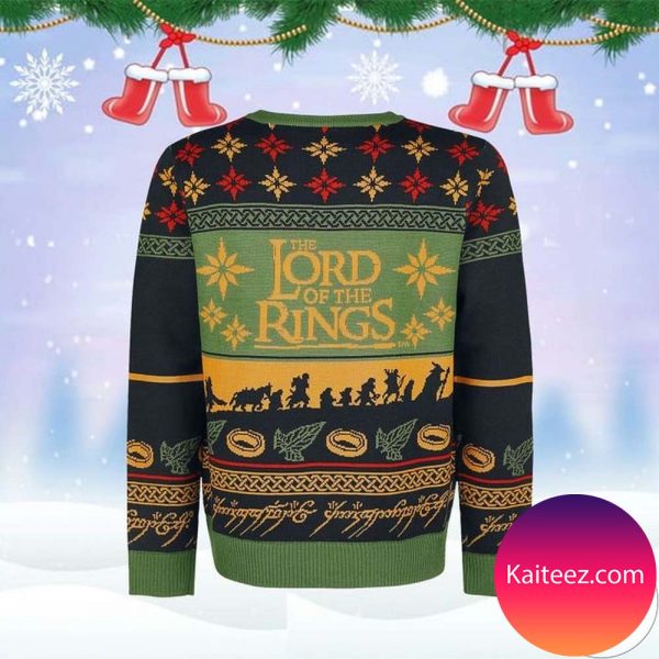 Lord Of The Rings Christmas Ugly Sweater