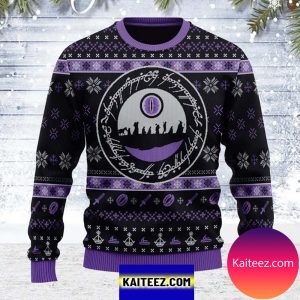 Lord Of The Rings Christmas Ugly Sweater