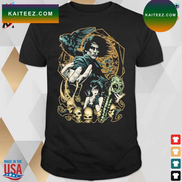 Lord of dreams the Sandman skulls and crow t-shirt