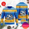 Los Angeles Angels Football Team Logo Custom Name Personalized Christmas Ugly Sweater