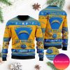 Los Angeles Chargers Disney Donald Duck Mickey Mouse Goofy Personalized Christmas Ugly Sweater