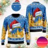 Los Angeles Dodgers Football Team Logo Personalized Christmas Ugly Sweater