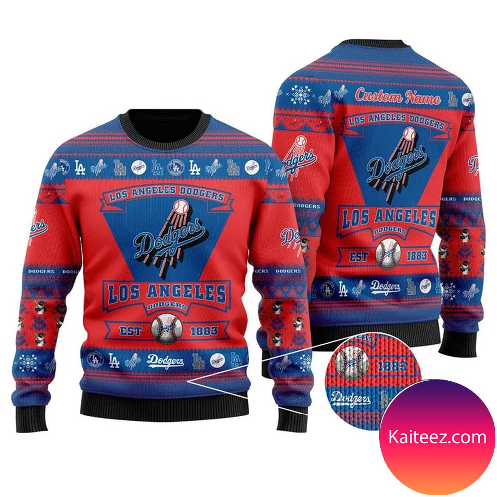 For Fans Baseball American Los Angeles Angels Ugly Christmas Sweater -  Freedomdesign