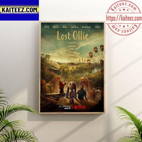 Lost Ollie Official Poster Canvas